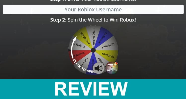 The Robux Wheel Roblox