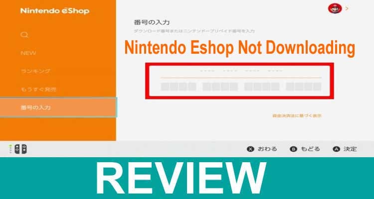 Nintendo Eshop Not Downloading 2020.
