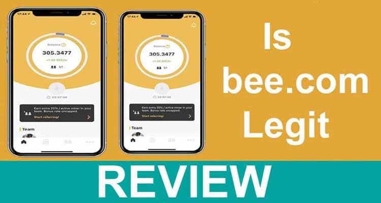 Is bee.com Legit 2021.