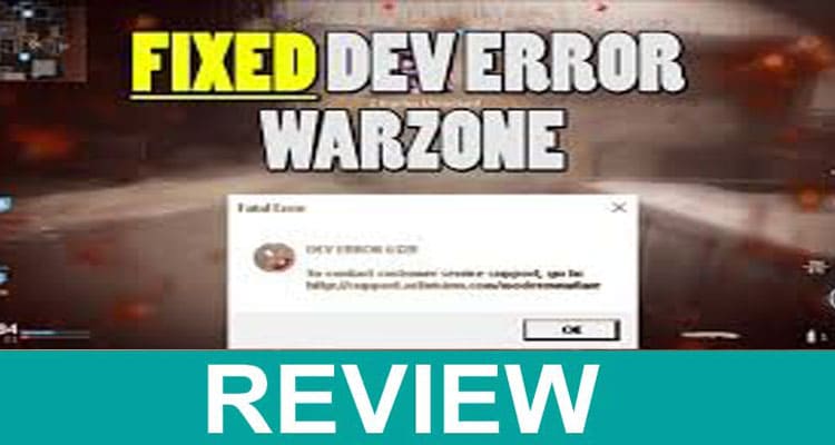 Dev Error 6635 Review