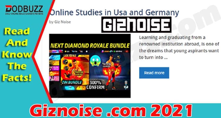 Giznoise .com {June} Read All The Information Below!