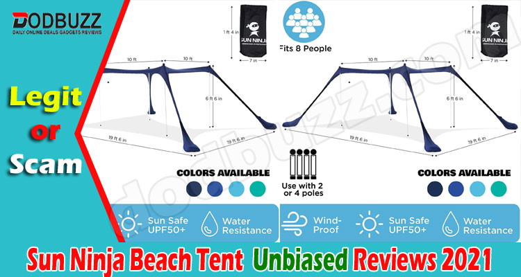 Sun Ninja Beach Tent Reviews (June 2021) Is This Legit