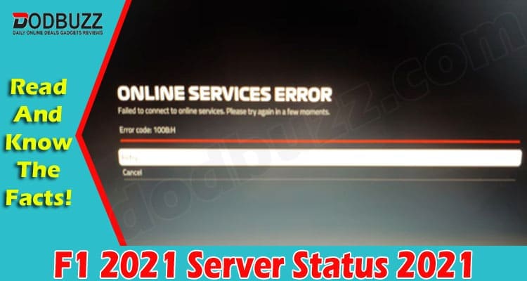 F1 2021 Server Status 2021