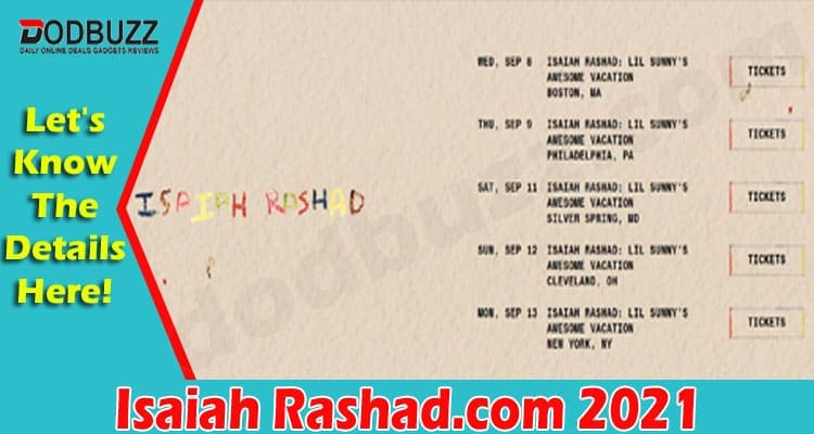 Isaiah Rashad Com 2021