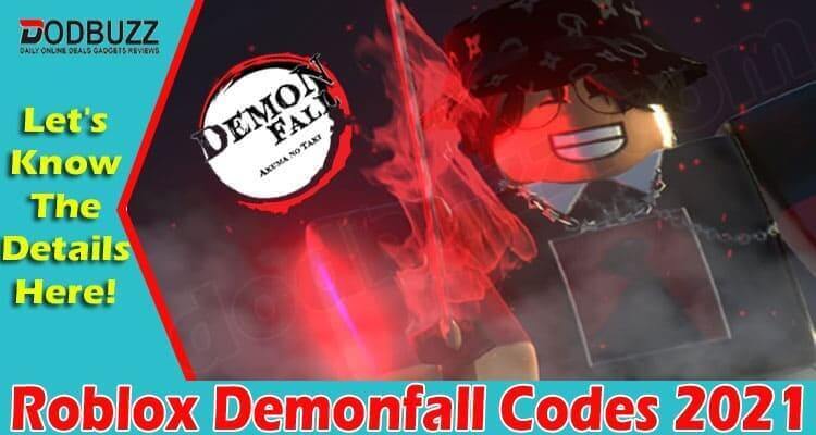 Roblox Demonfall Codes 2021