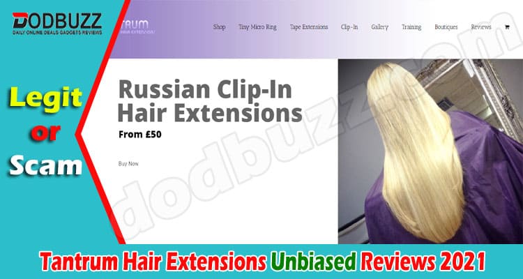 Tantrum Hair Extensions Online Website Reviews