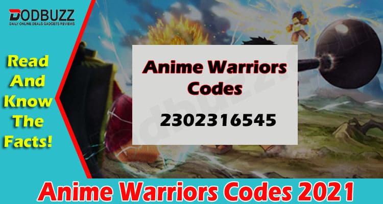 Anime Warriors Codes 2021