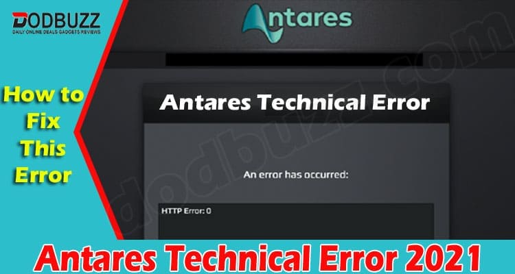 Antares Technical Error 2021