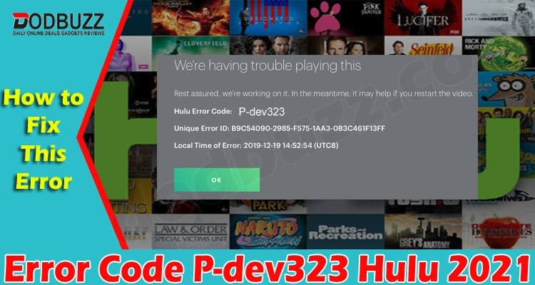 Error Code P-dev323 Hulu 2021