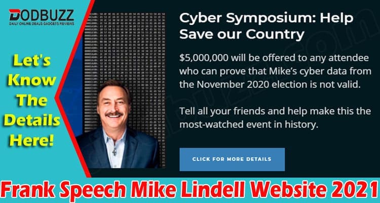 Frank Speech Mike Lindell Website 2021