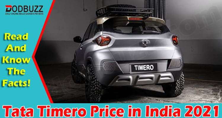 Latest News Tata Timero Price in India