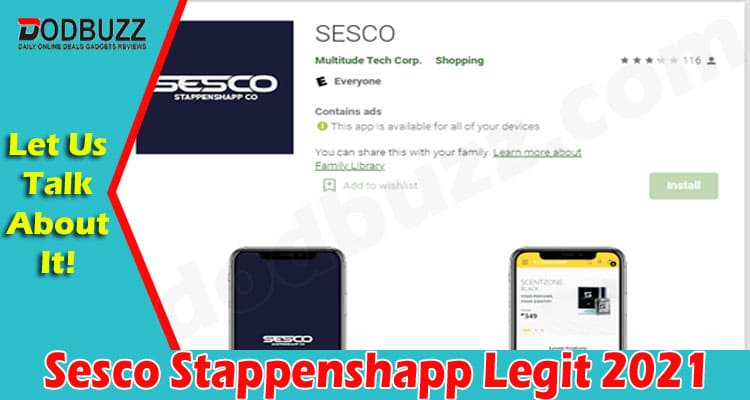 latest news Sesco Stappenshapp Legit