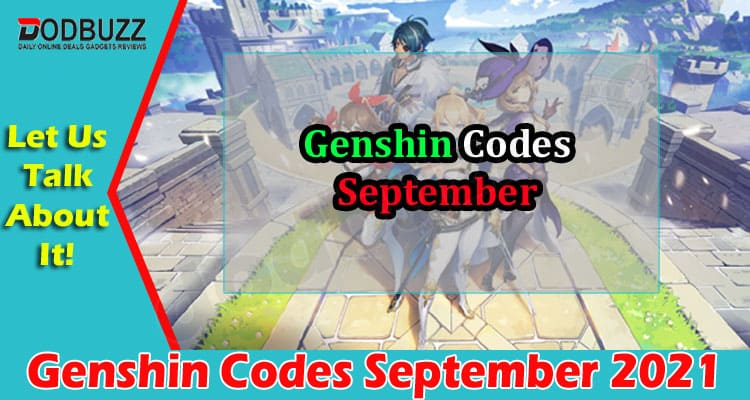 Genshin impact codes september 2021