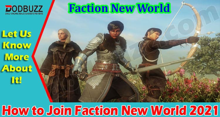 Gaming Tips Join Faction New World