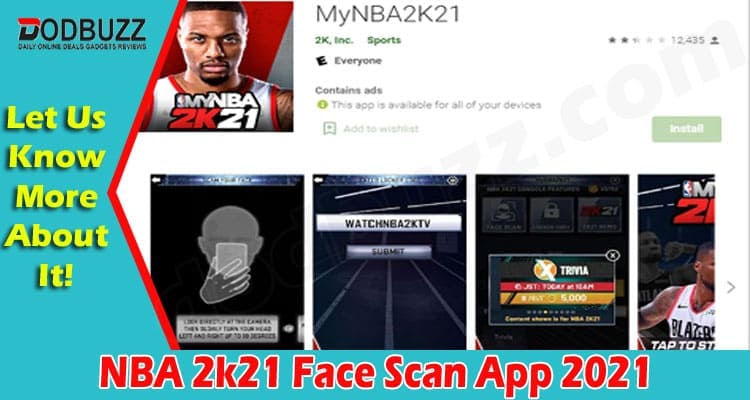 Gaming Tips NBA 2k21 Face Scan App