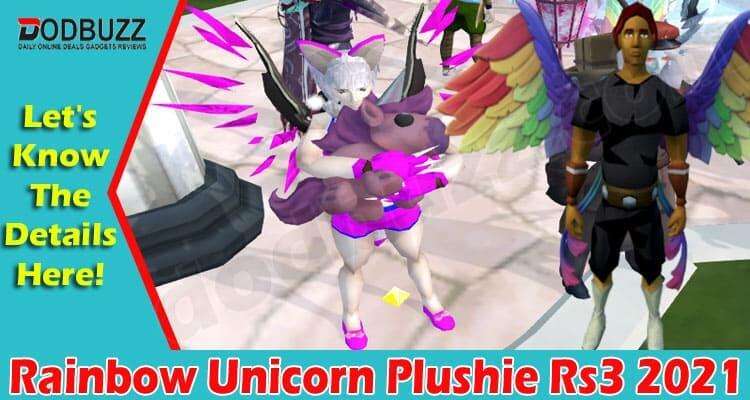 Gaming Tips Rainbow Unicorn Plushie Rs3