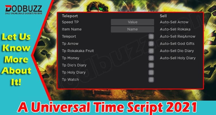 Gaming Tips Universal Time Script