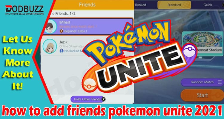 Latest News add friends pokemon unite
