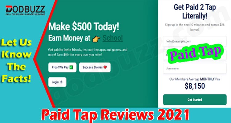 Paid Tap Online Website Reviews