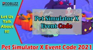 Gaming Tips Pet Simulator X 🎃 Event Code