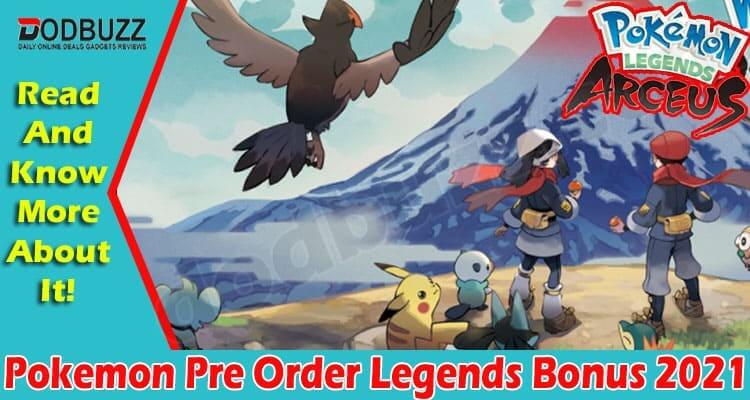 Gaming Tips Pokemon Pre Order Legends Bonus
