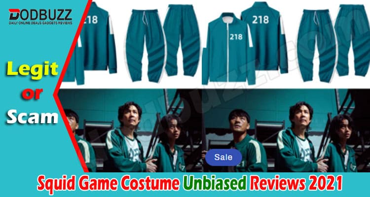 Squid Game Costume Online Website Review