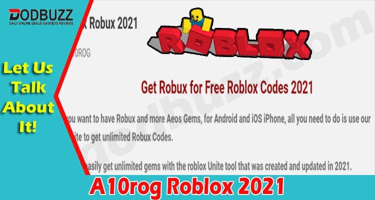 Gaming Tips A10rog Roblox