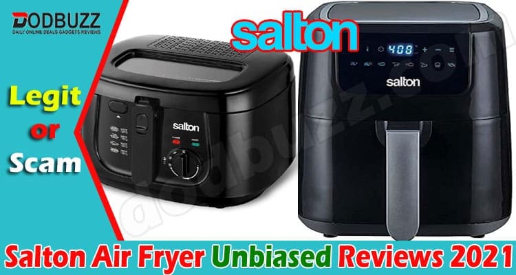 Salton Air Fryer Online Product Review
