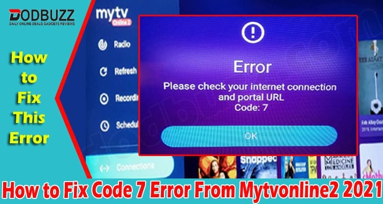 Gaming Tips Fix Code 7 Error From Mytvonline2