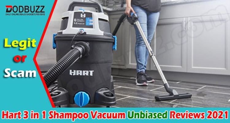 Hart 3 in 1 Shampoo Vacuum Online Product Reviews