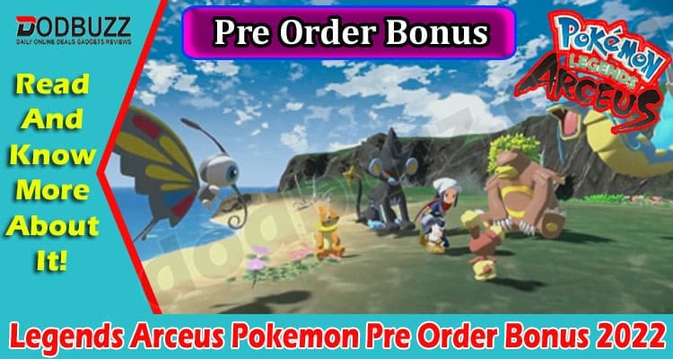 Gaming Tips Legends Arceus Pokemon Pre Order Bonus