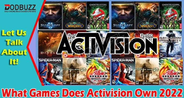 Gaming Tips What Games Does Activision Own