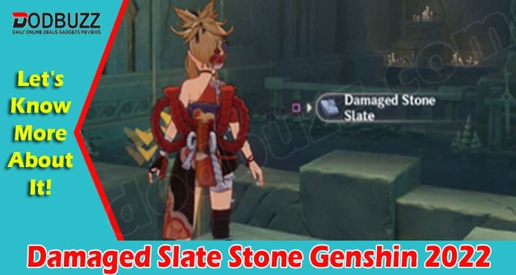 Gaming Tips Damaged Slate Stone Genshin