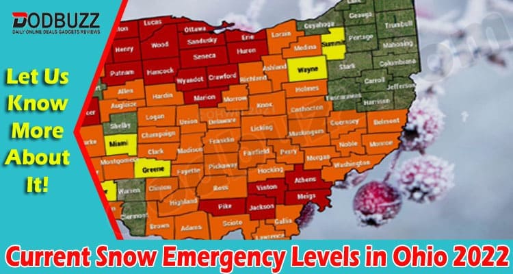 Latest News Current Snow Emergency Levels in Ohio