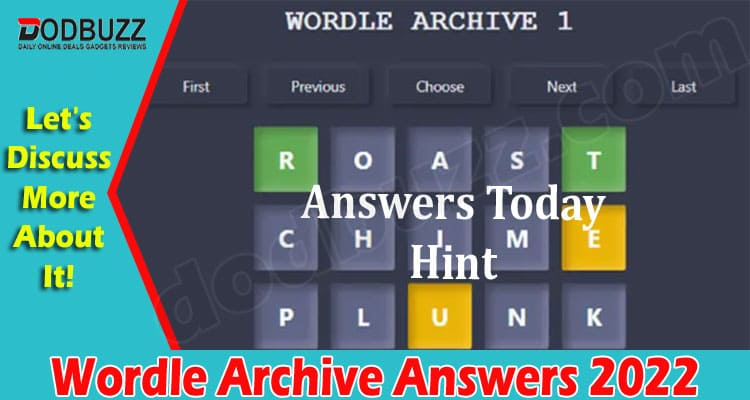 Gaming Tips Wordle Archive Answers