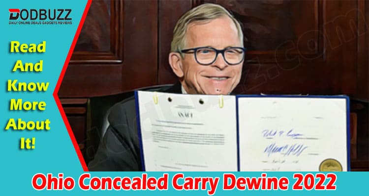 Latest News Ohio Concealed Carry Dewine