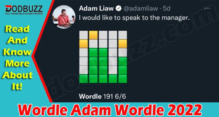 Gaming Tips Wordle Adam Wordle