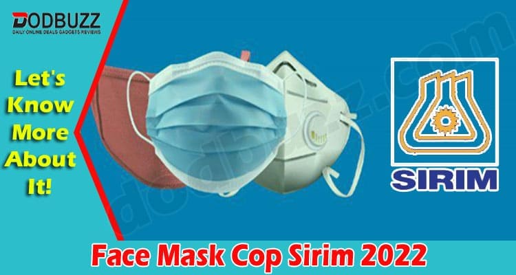Face mask with sirim