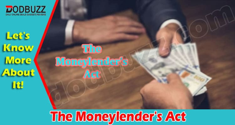 Latest News Moneylender Act
