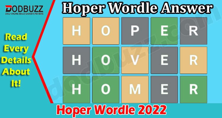 Gaming Tips Hoper Wordle