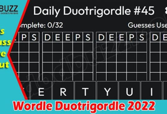 Gaming Tips Wordle Duotrigordle