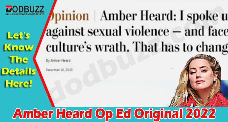 Latest News Amber Heard Op Ed Original