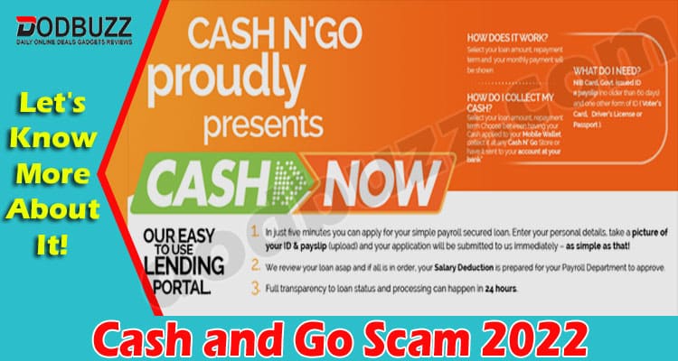 Latest News Cash and Go Scam