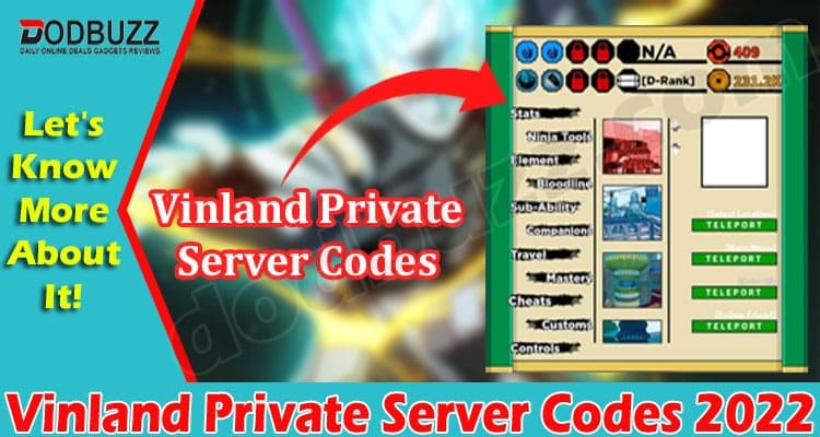 Latest News Vinland Private Server Codes
