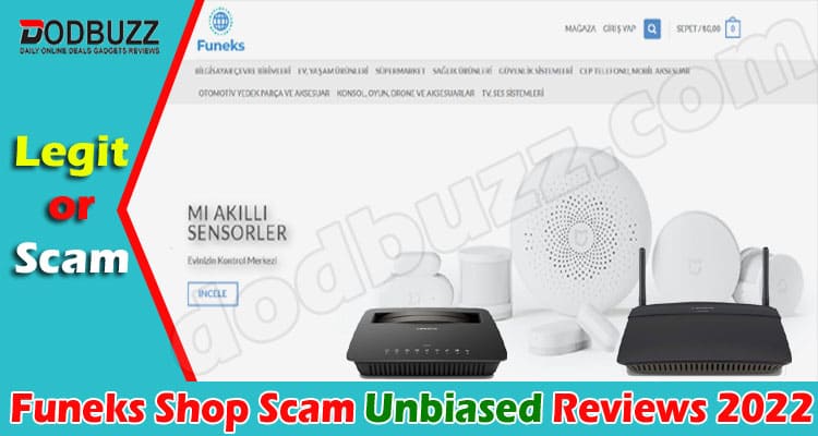 Funeks Shop Scam Online Website Reviews