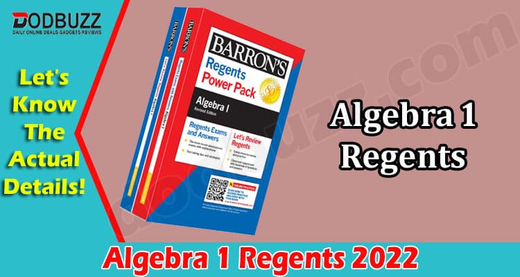 Latest News Algebra 1 Regents 2022
