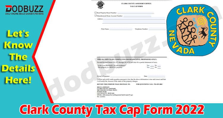 Latest News Clark County Tax Cap Form