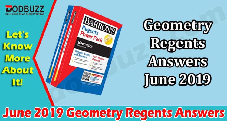 Latest News June 2019 Geometry Regents Answers