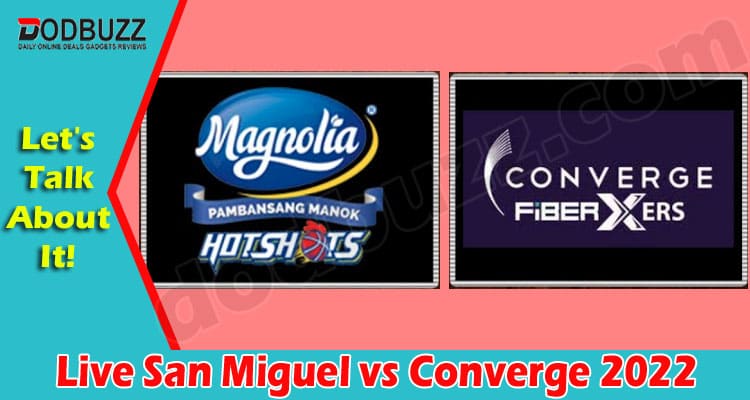 Latest News Live San Miguel vs Converge