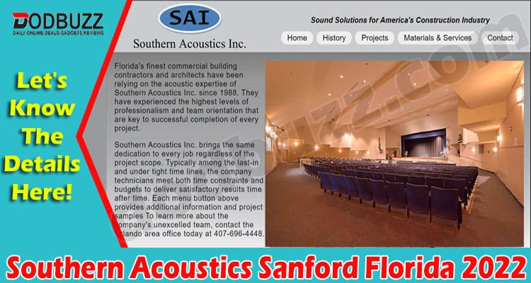 Latest News Southern Acoustics Sanford Florida